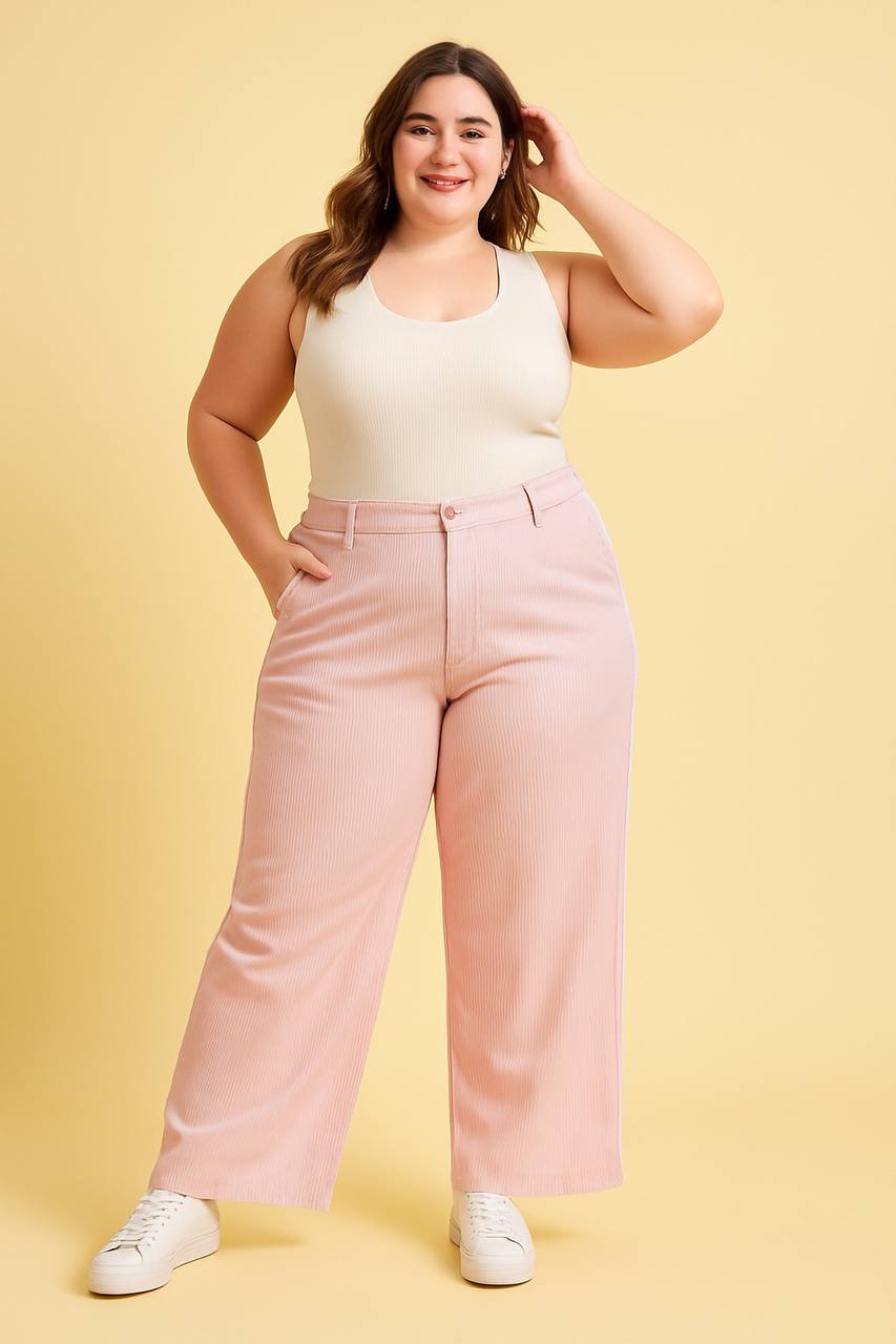 PANTALON PANA BICOLOR COD 5354 foto 8