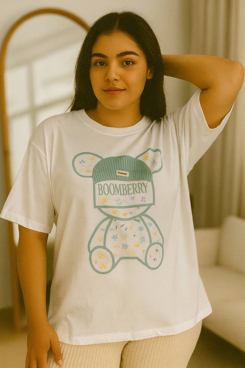 BLUSA OSITO RELIEVE BOOMBERRY COD 5273 foto 2