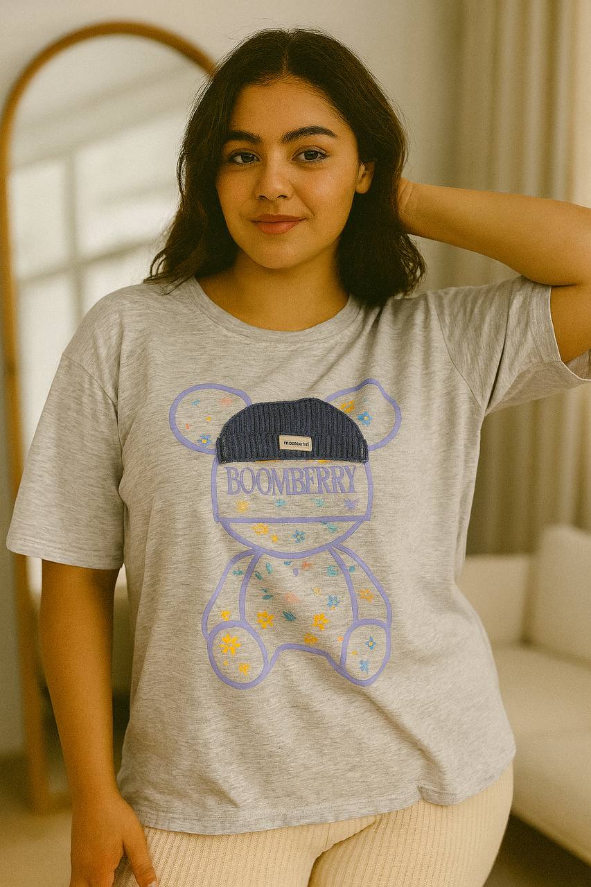 BLUSA OSITO RELIEVE BOOMBERRY COD 5273 foto 3