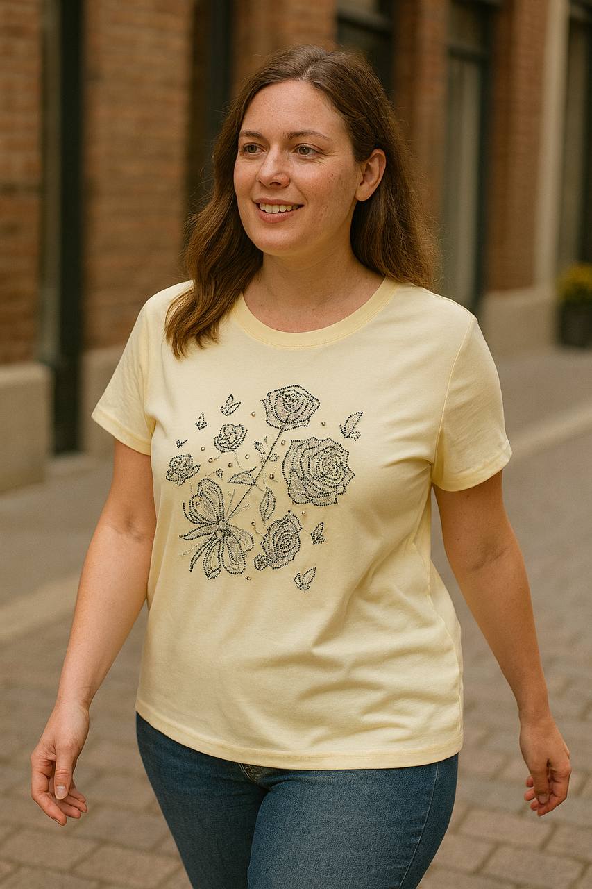 BLUSA BLUSON MARIPOSA FLORES COD 4826 foto 3