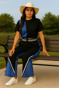 CONJUNTO PANTALON BICOLOR COD 5554 foto 1
