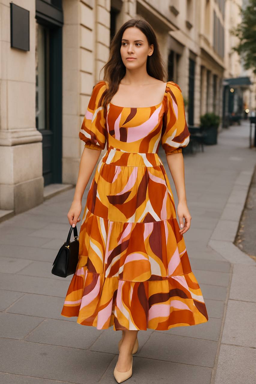 VESTIDO VUELOS TROPICAL COD 5674 foto 1