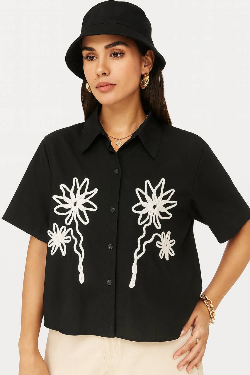 BLUSA Z934 FLORES COD 5707 foto 1