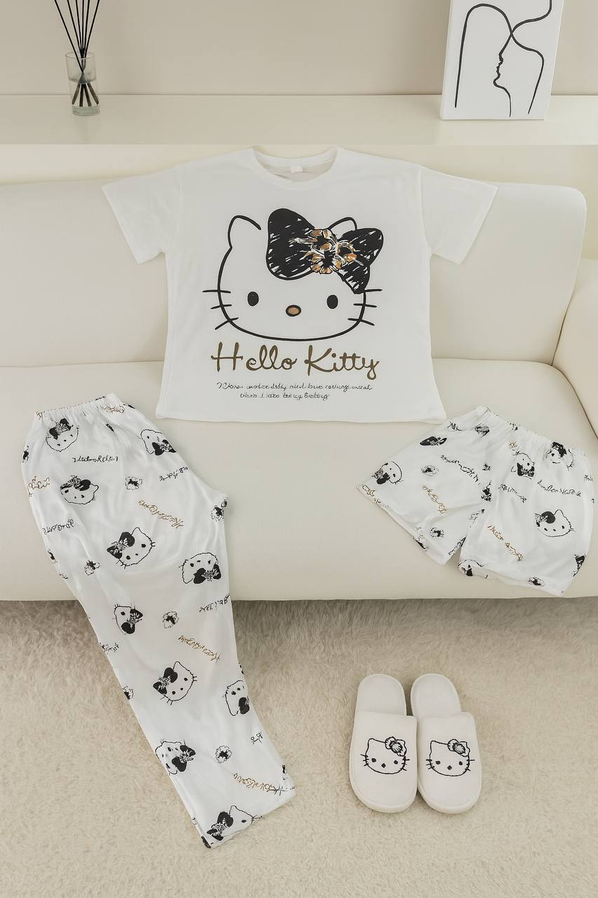 PIJAMA 3 PIEZAS DISENO VARIADO COD 5741 foto 1