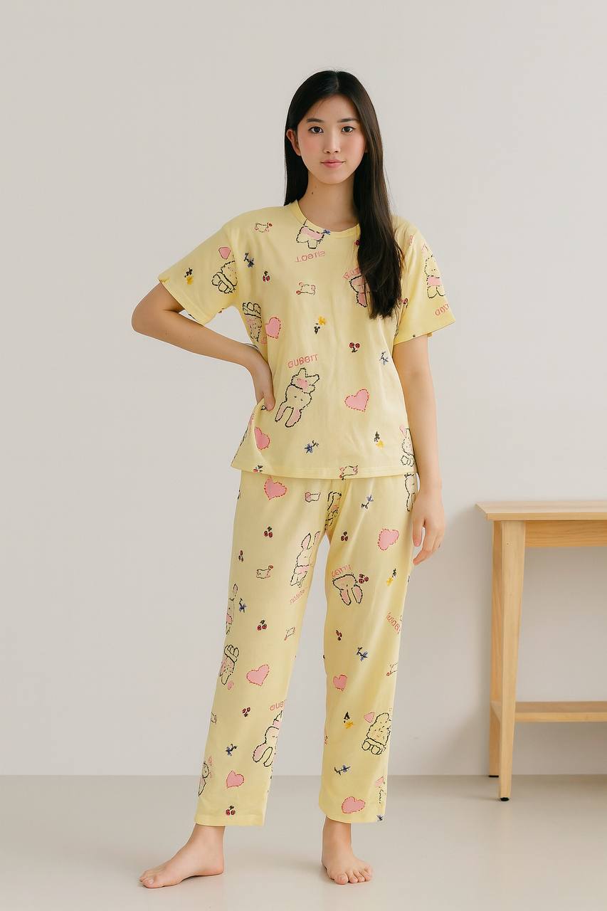 PIJAMA 3 PIEZAS DISENO VARIADO COD 5741 foto 4