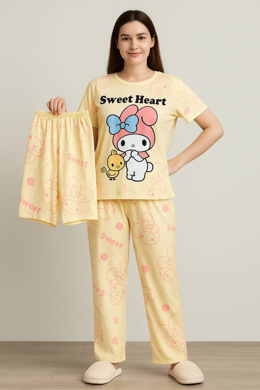 PIJAMA 3 PIEZAS DISENO VARIADO COD 5741 foto 7