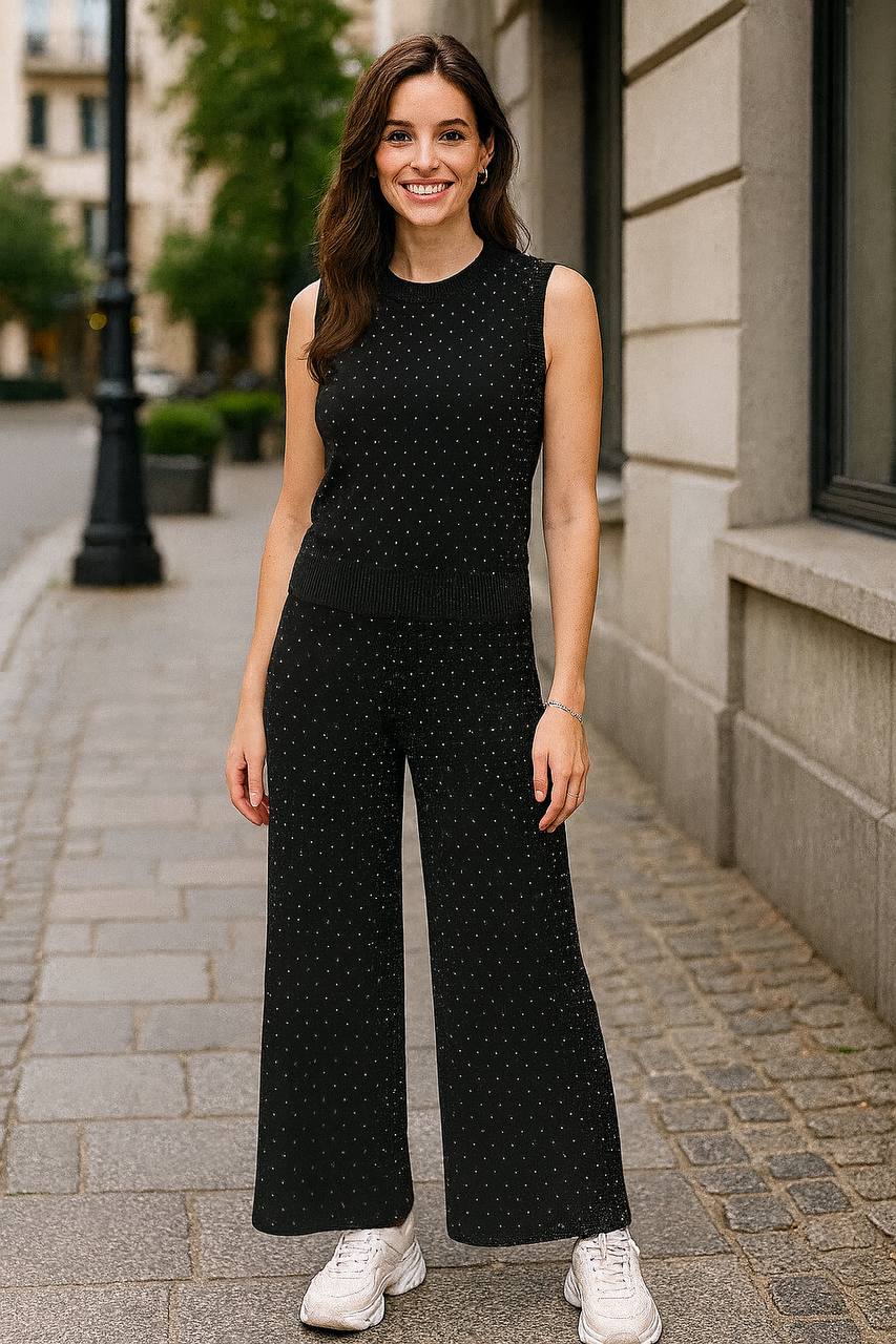 CONJUNTO PANTALON BRILLANTES COD 5833 foto 3
