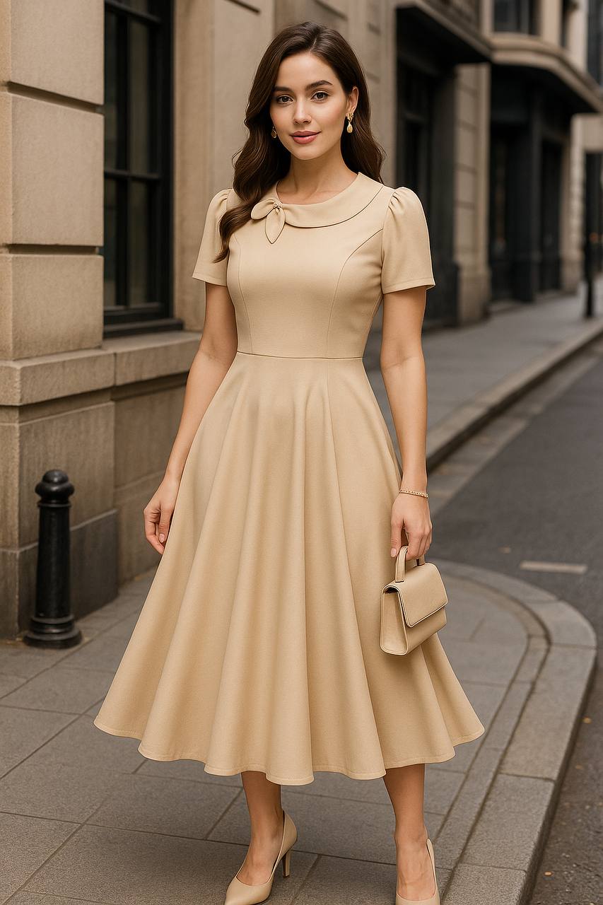 VESTIDO LLANO VUELOS COD 5869 foto 2