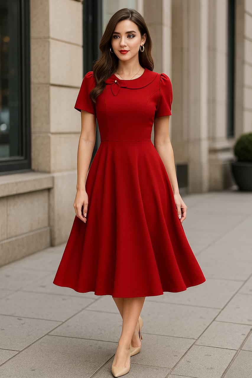 VESTIDO LLANO VUELOS COD 5869 foto 5
