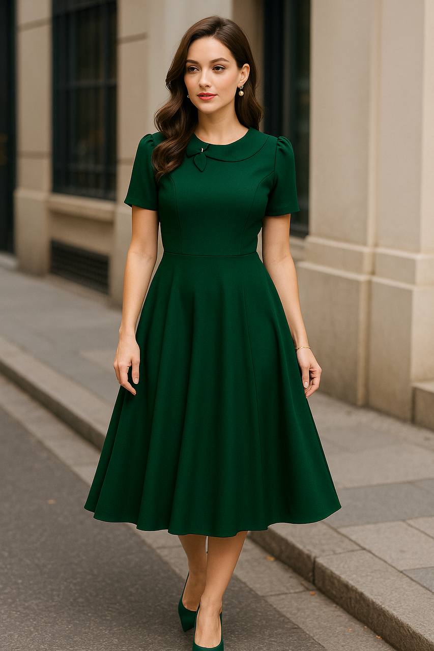 VESTIDO LLANO VUELOS COD 5869 foto 7