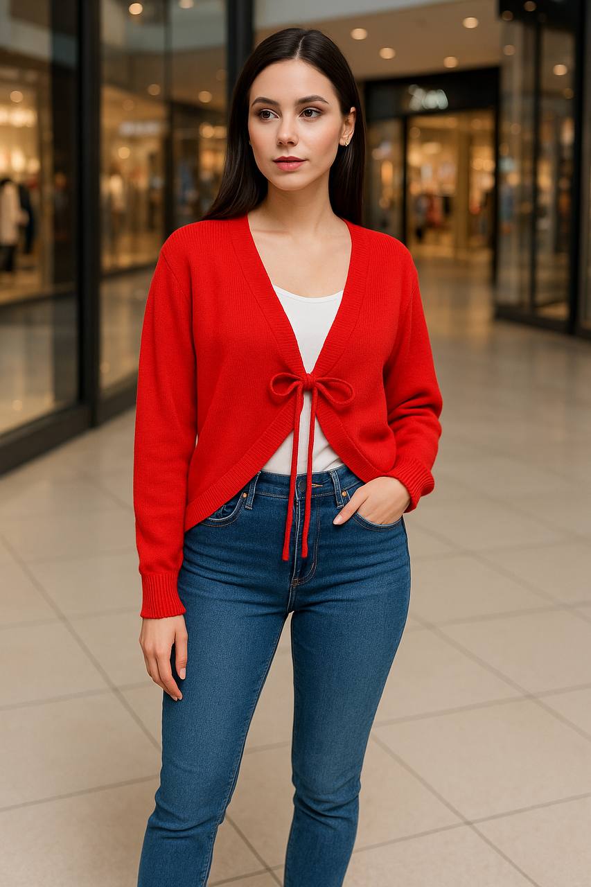BUZO CROP LLANO COD 6044 foto 1