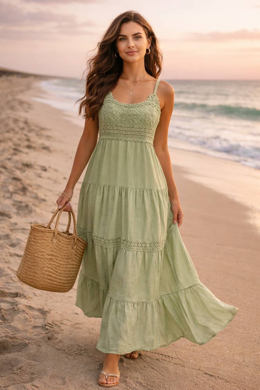 VESTIDO TEJIDO NIDO DE ABEJA K123 COD 6449 foto 2