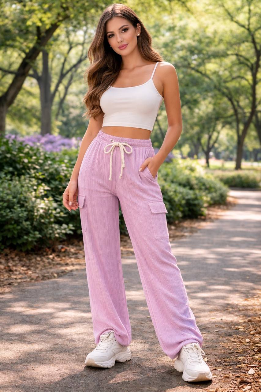 PANTALON CARGO LLANO 9002 COD 6734 foto 2