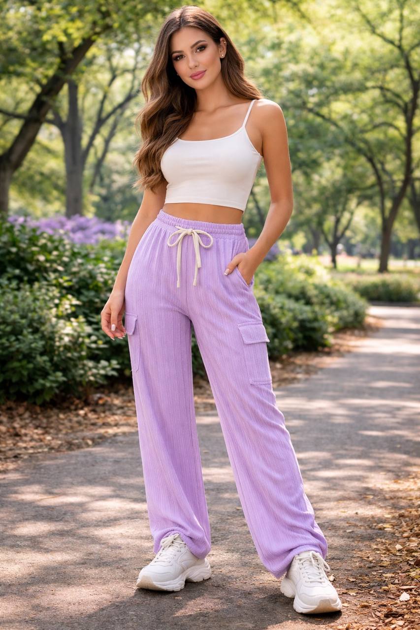 PANTALON CARGO LLANO 9002 COD 6734 foto 3