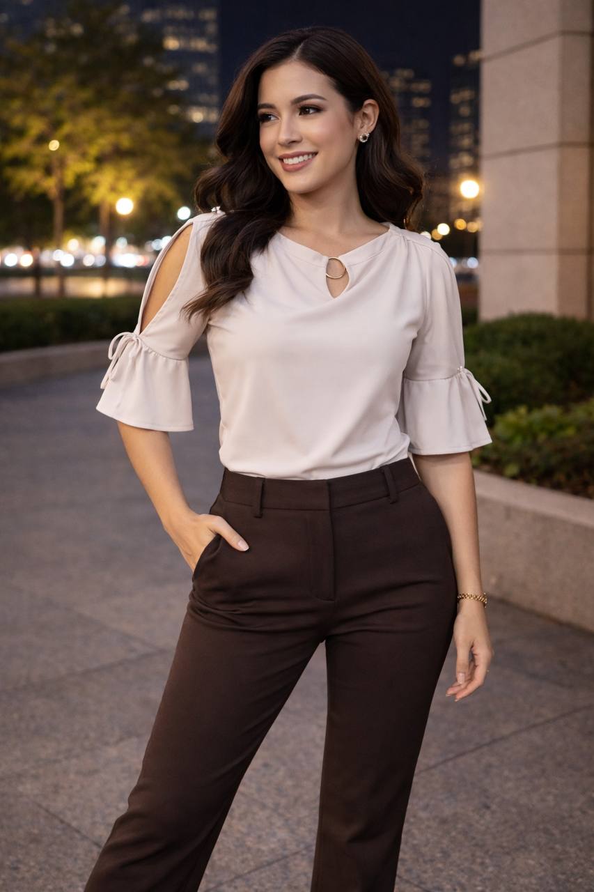 BLUSA LLANA VUELOS COD 6733 foto 3