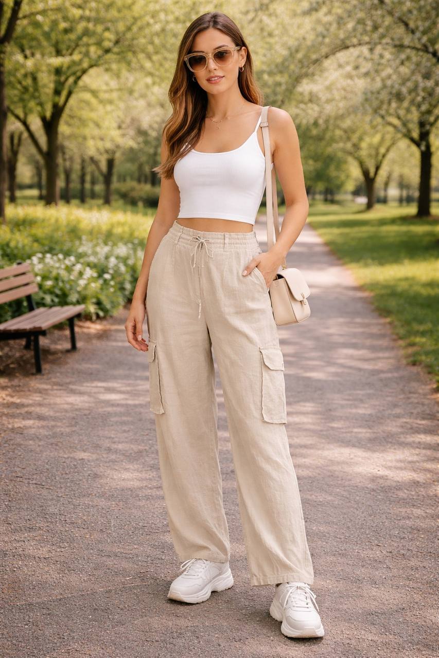 PANTALON LLANO JRF 25B672 COD 6741 foto 1