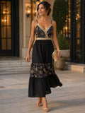 VESTIDO TIRAS FLOR A19389 COD 6787 foto 1