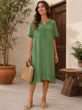 VESTIDO ENCAJE HOJAS MT30021 COD 6778 foto 1