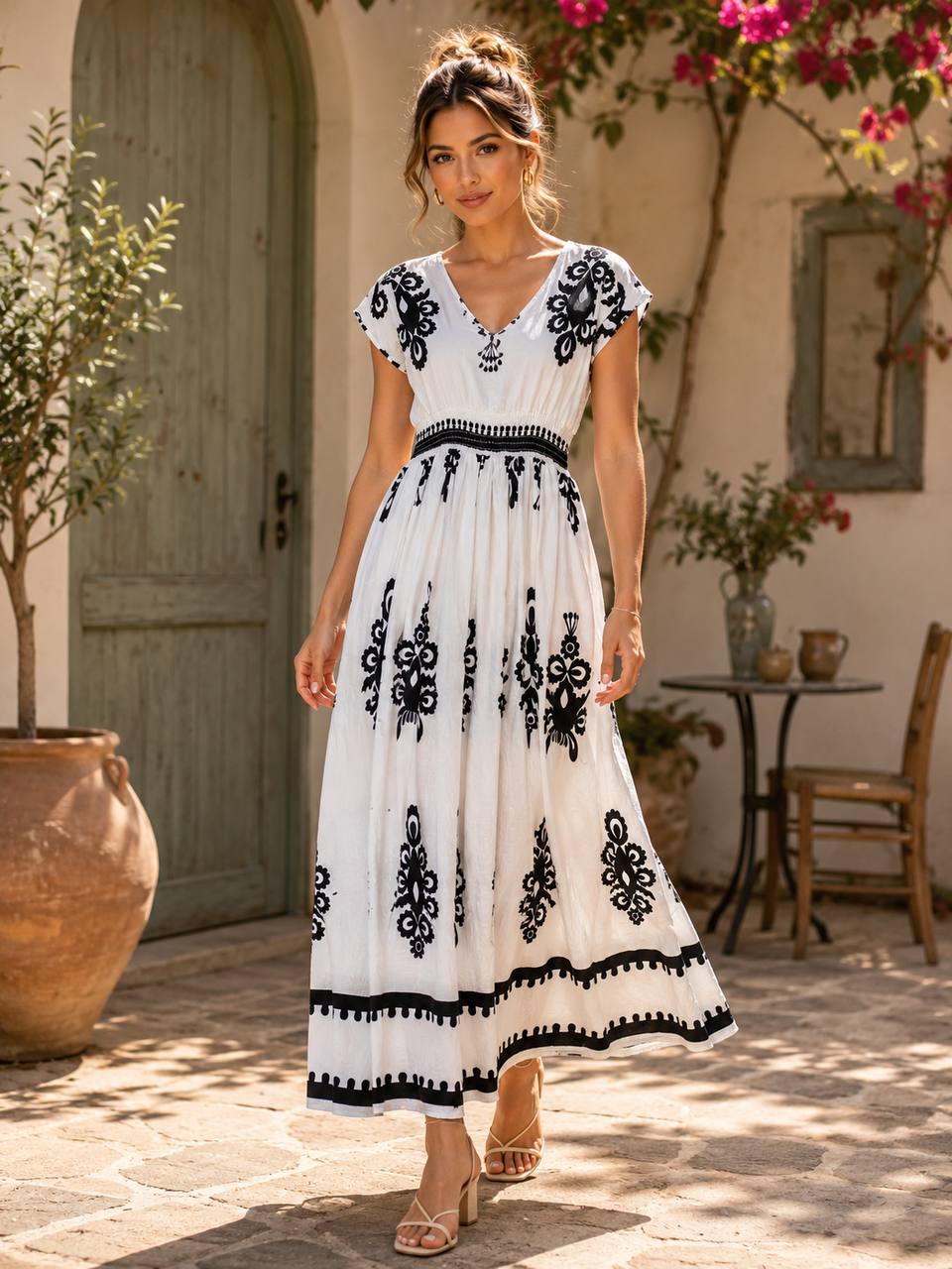 VESTIDO TRIBAL B901 COD 7009 foto 4