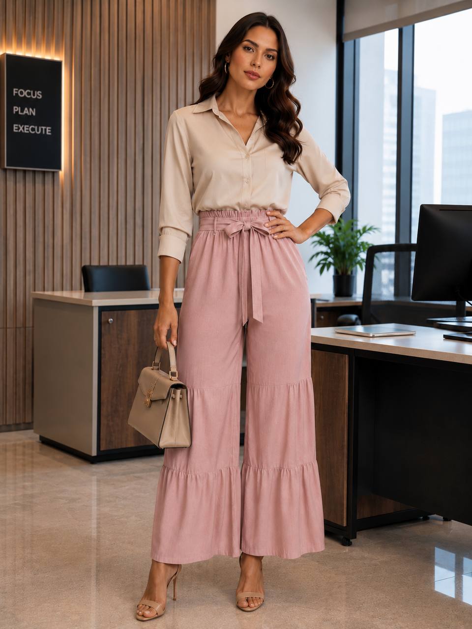 PANTALON LLANO 8464 COD 6993 foto 4