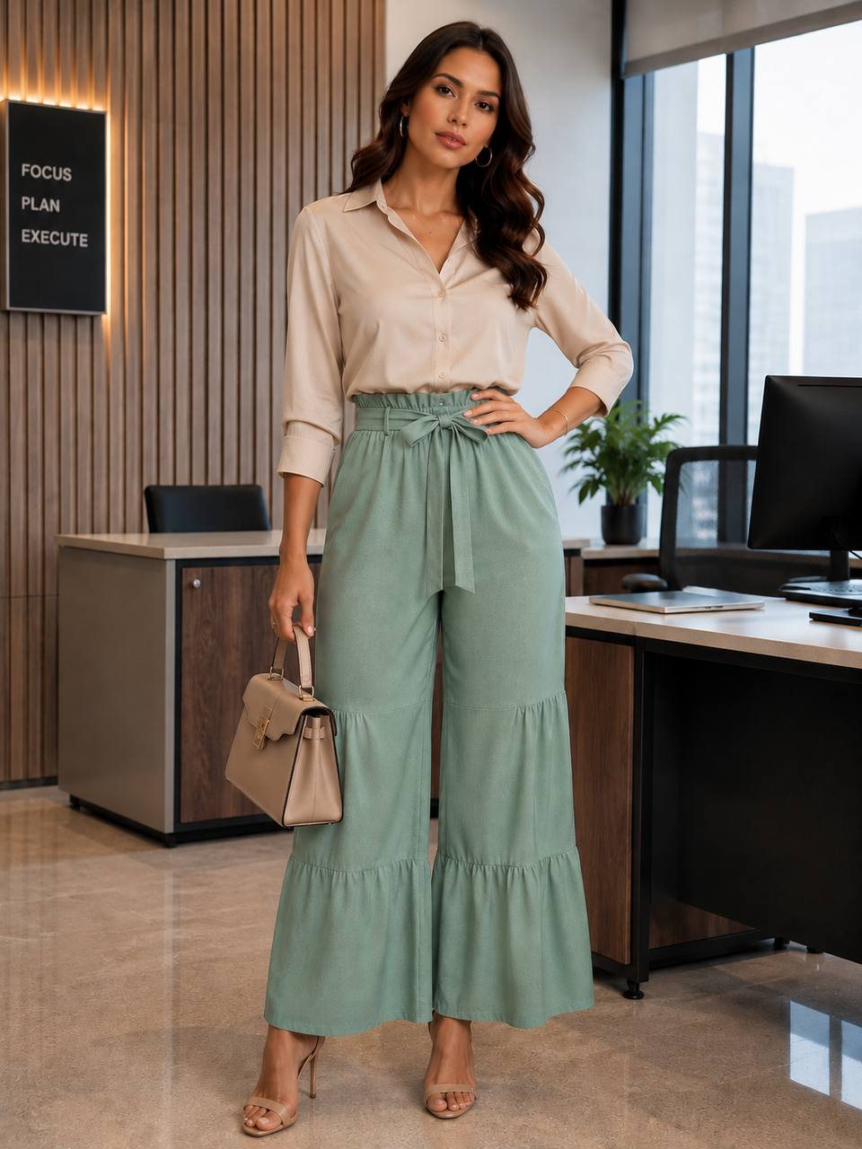 PANTALON LLANO 8464 COD 6993 foto 5