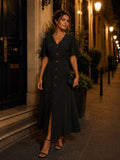 VESTIDO LLANO BOTONES COD 7271 foto 1