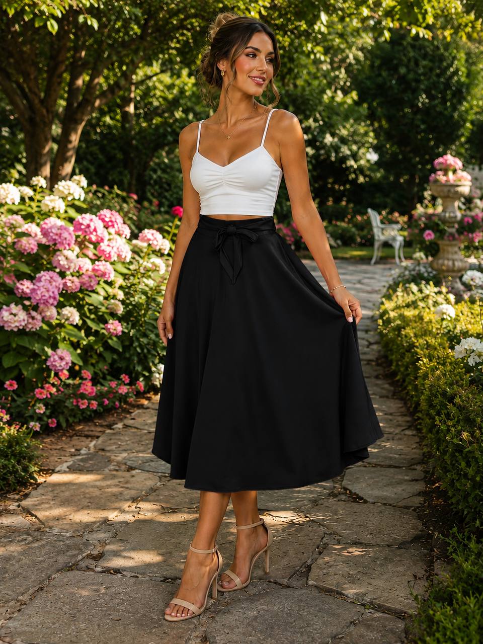 FALDA LLANA COD 7347 foto 3
