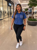 BLUSA BRILLANTES C106 COD 7376 foto 1