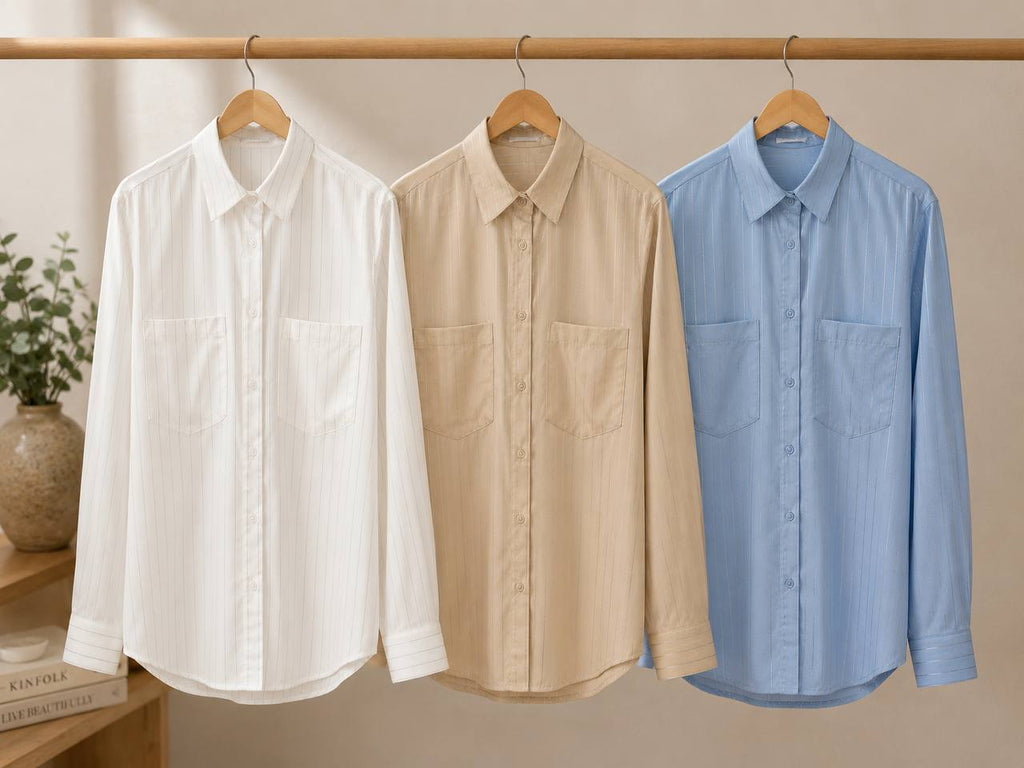 CAMISA RAYAS BRILLANTES COD 7150 foto 2