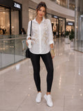BLUSA APLIQUE PERLAS HQ13 COD 7385 foto 1