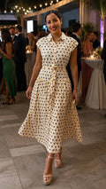 VESTIDO LUNARES Z1367 COD 7439 foto 1