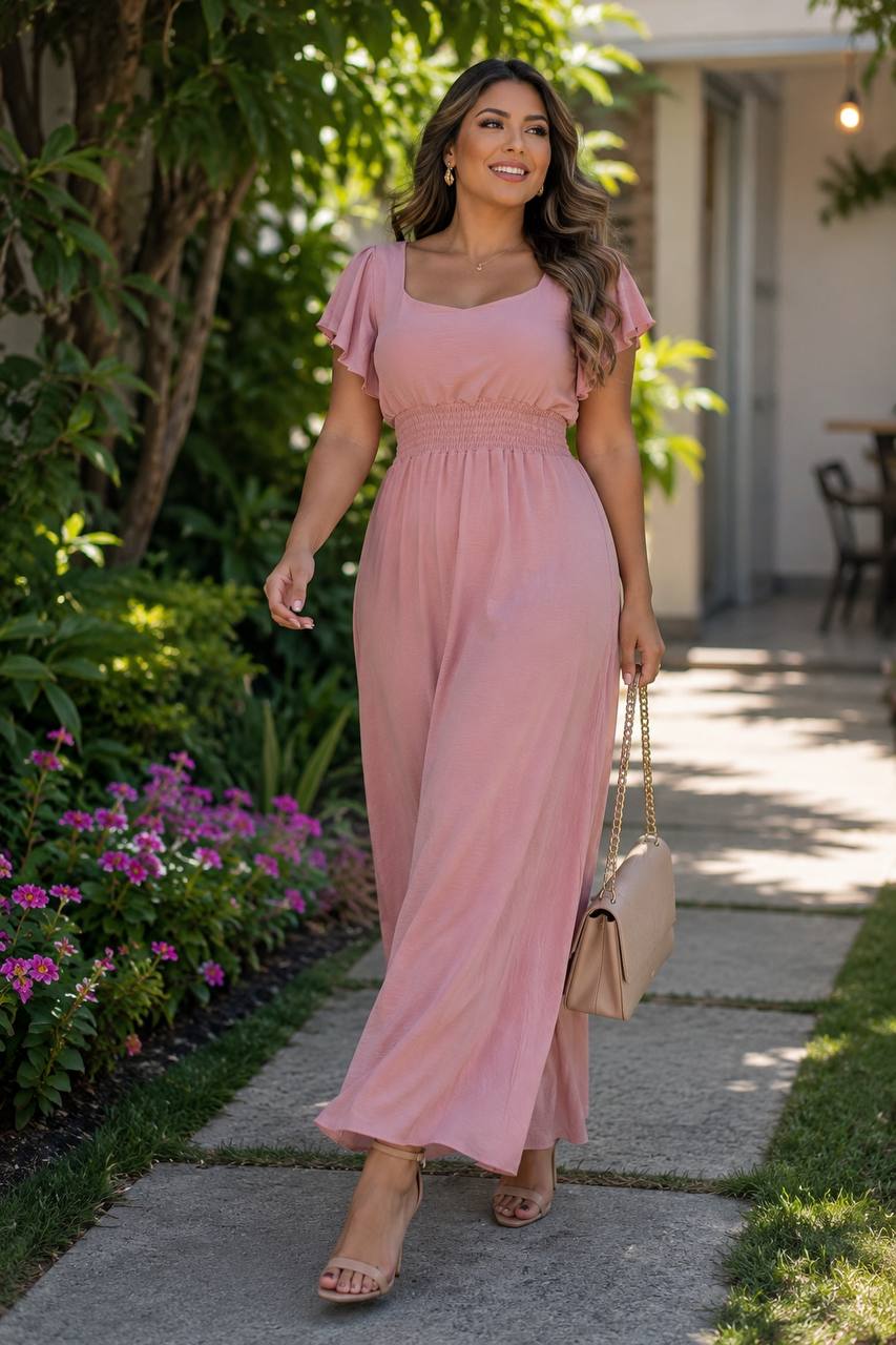 VESTIDO LLANO 51971 COD 7446 foto 4