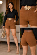SHORT LLANO A11043 COD 7553 foto 1