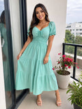 VESTIDO LLANO 52006 CINTURON COD 7628 foto 1