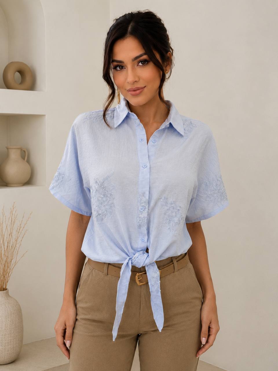 BLUSA LLANA Z1386 COD 7660 foto 2