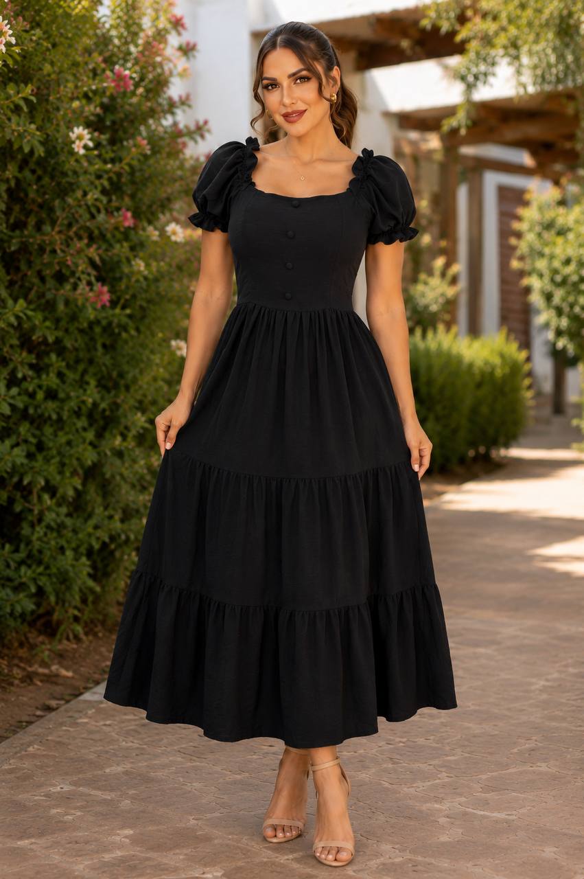 VESTIDO LLANO 51999 COD 7629 foto 3