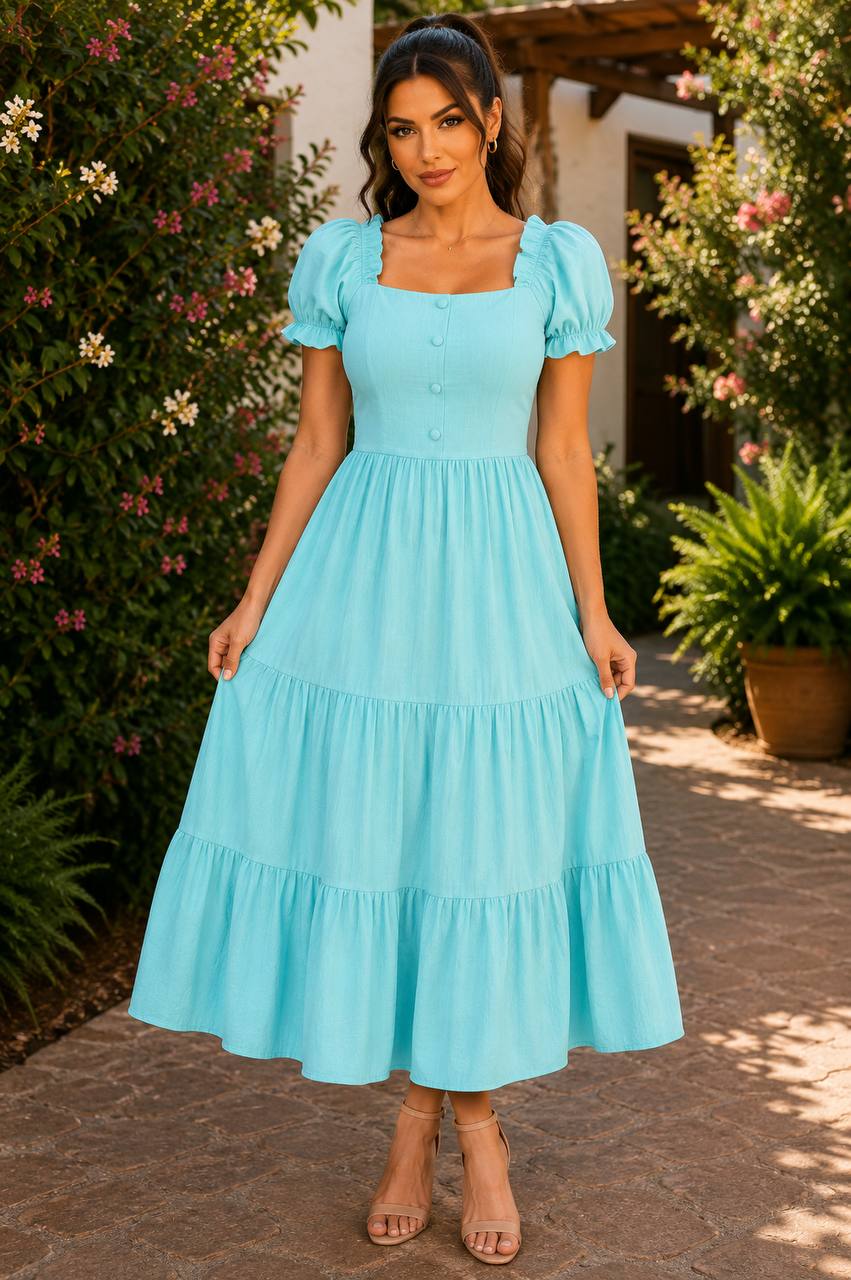 VESTIDO LLANO 51999 COD 7629 foto 5