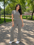 CONJUNTO DEPORTIVO PANTALON LLANO 52035 COD 7659 foto 1