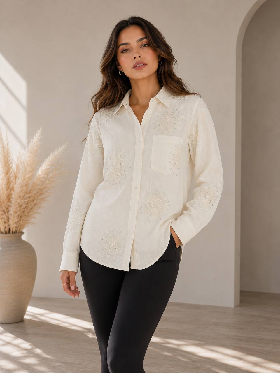 BLUSA MANGAS LARGAS Z1389 COD 7662 foto 3