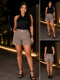 SHORT LLANO P2207L1112 COD 7685 foto 1