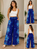 PANTALON CREPE DISENO VARIADO COD 7690 foto 1