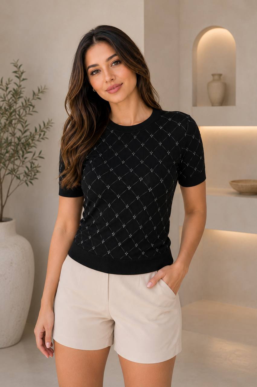 BLUSA BRILLANTES B035 COD 7698 foto 3