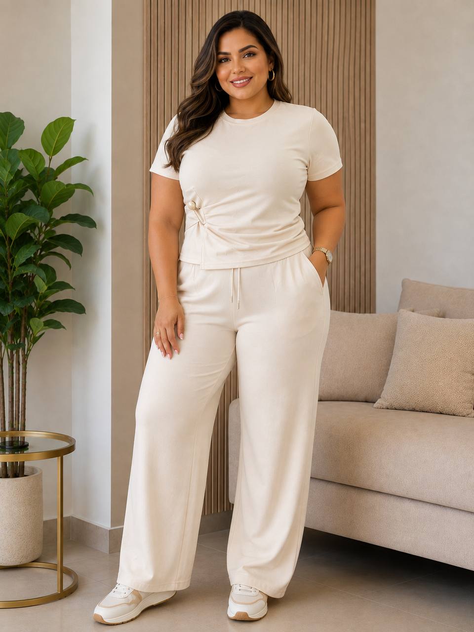 CONJUNTO PANTALON LLANO C98 COD 7705 foto 5