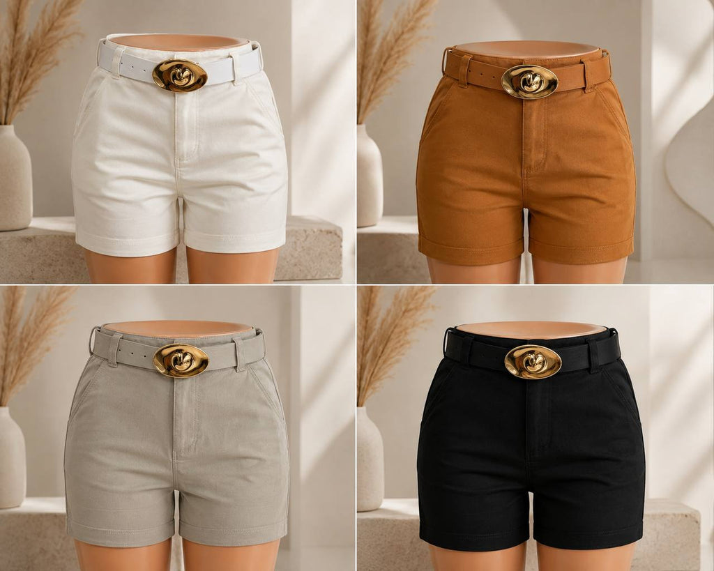 SHORT LLANO A11041 COD 7737 foto 3