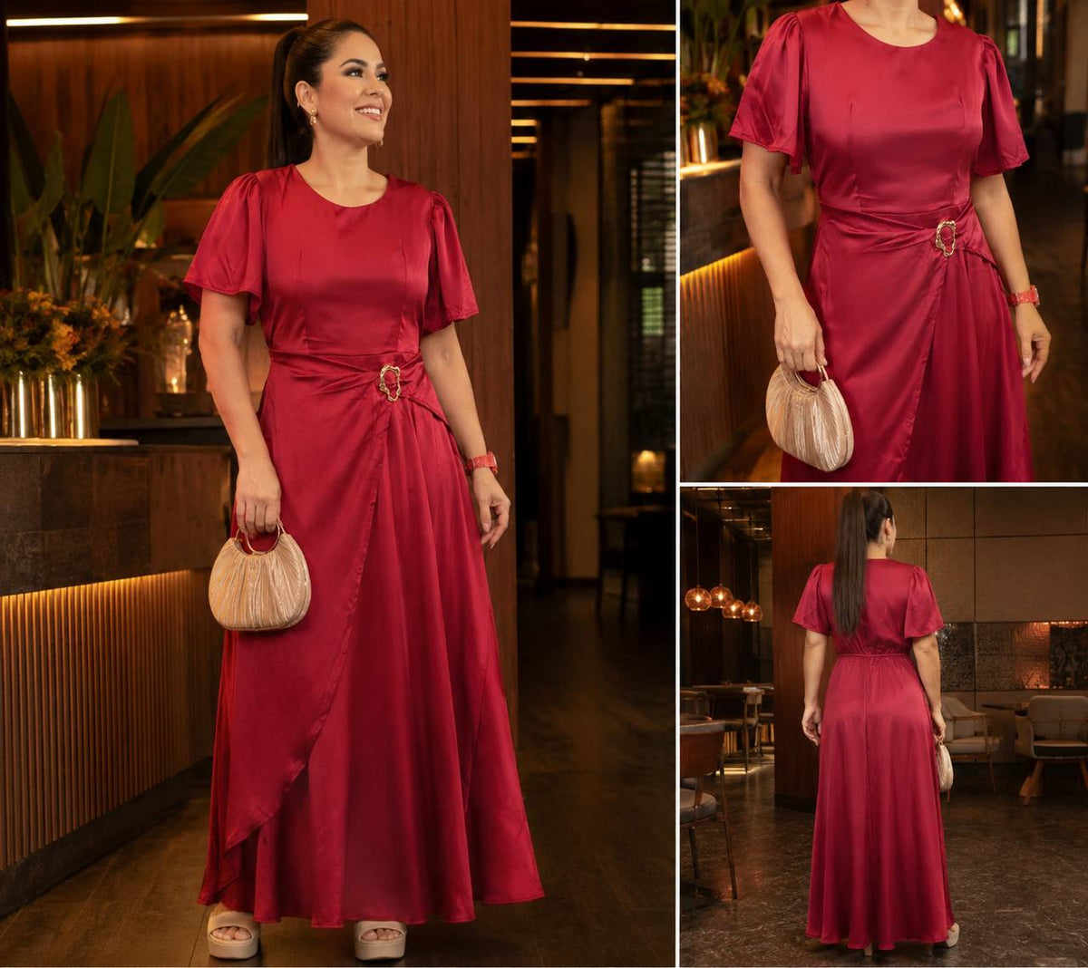 VESTIDO LLANO 52036 COD 7746 foto 1