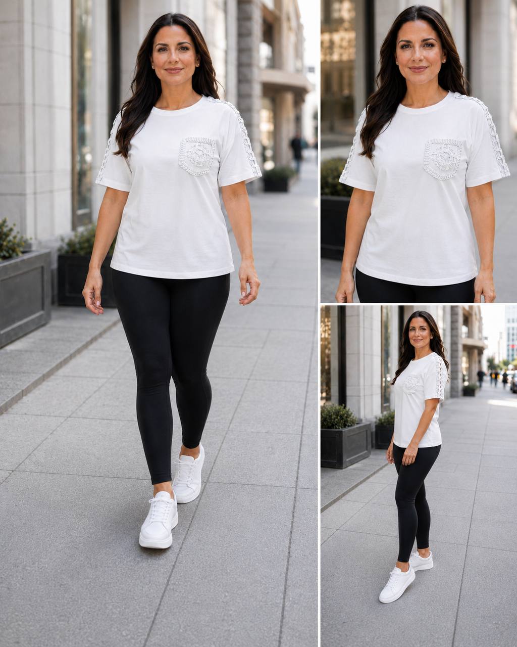BLUSA TRENZA LLANA E301 COD 7774 foto 1
