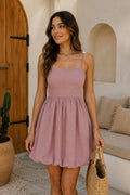 VESTIDO LLANO TIRAS A83854 foto nueva 1