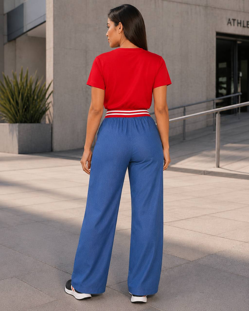CONJUNTO PANTALON BICOLOR foto nueva 3
