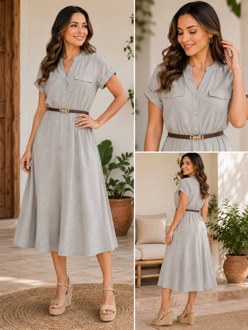 VESTIDO Q91054 COD 7859 foto 3