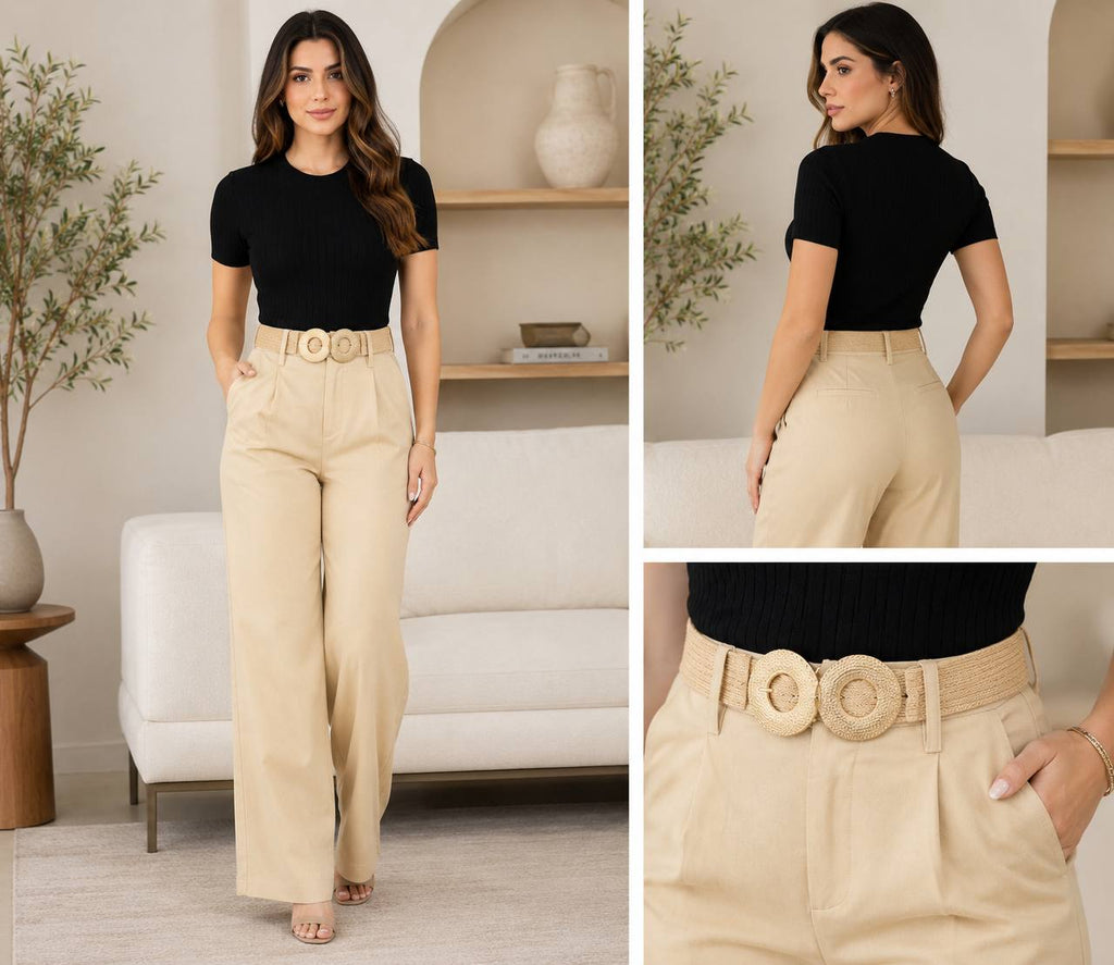 PANTALON LLANO Z955 COD 7875 foto 2